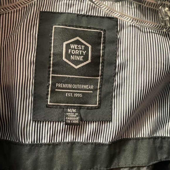 Men's West Forty Nine Trench Mid- Length Coat - Picture 4 of 8